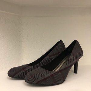Plaid Heels